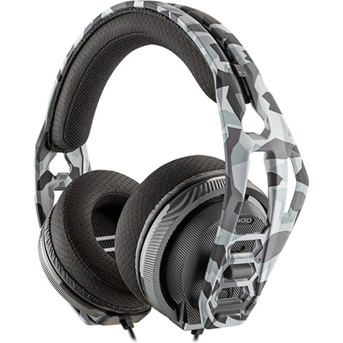 Plantronics RIG 400HS Over Ear Gaming Headset με σύνδεση 3.5mm Γκρι