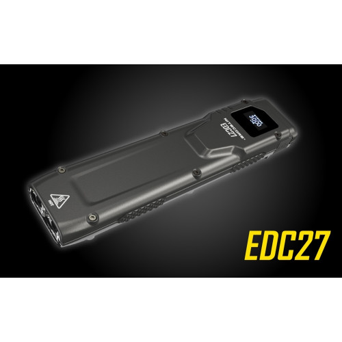 NiteCore Επαναφορτιζόμενος Φακός LED Αδιάβροχος IP54 με Μέγιστη Φωτεινότητα 3000lm EDC27