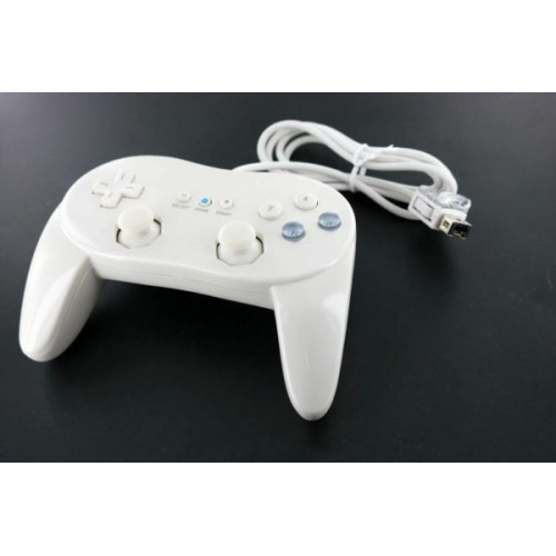 OEM Classic Pro Ενσύρματο Gamepad για Wii Λευκό