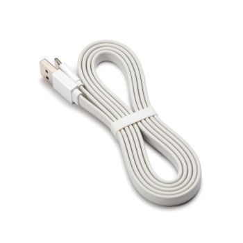 Xiaomi Flat USB 2.0 Cable USB-C male - USB-A male Λευκό 1.2m