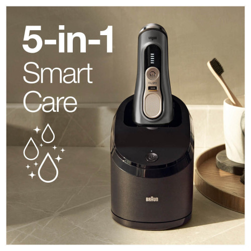 Braun Series 9 Pro 9465CC Black Ξυριστική Μηχανή Προσώπου Επαναφορτιζόμενη