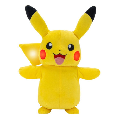 Jazwares Λούτρινο Pokemon Pikachu με Κίνηση & Ήχο 28 εκ.