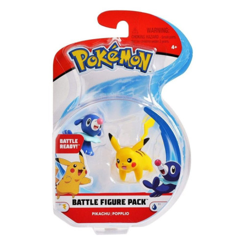 Jazwares Παιχνίδι Μινιατούρα Pokemon Battle Figure 6 Pack Mini Figures 5εκ.