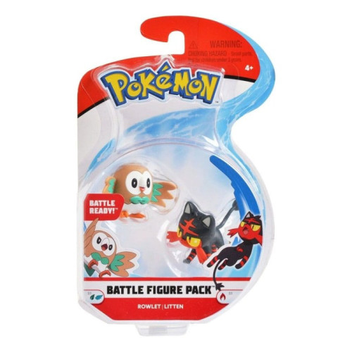 Jazwares Παιχνίδι Μινιατούρα Pokemon Battle Figure 6 Pack Mini Figures 5εκ.