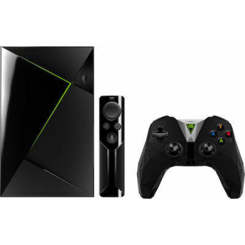 NVidia TV Box Shield TV Pro (2019) 4K UHD με WiFi USB 3.0 /USB 3.1 (USB-C) 3GB RAM και 16GB Αποθηκευτικό Χώρο με Λειτουργικό Android 9.0 και Google Assistant / Alexa