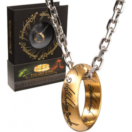 The Noble Collection Lord of the Rings: The One Ring Gold Κρεμαστό Ρεπλίκα