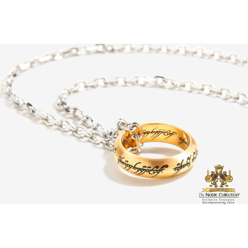 The Noble Collection Lord of the Rings: The One Ring Gold Κρεμαστό Ρεπλίκα