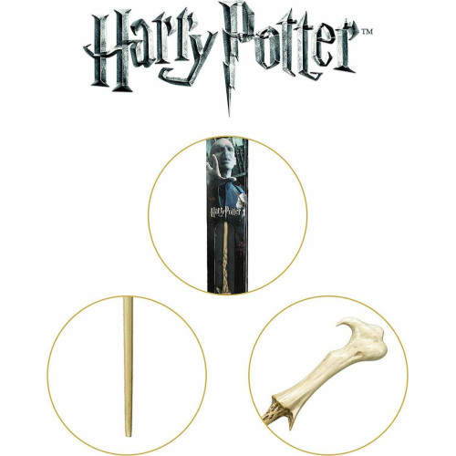 The Noble Collection Harry Potter: Lord Voldemort's Wand Ραβδί Ρεπλίκα μήκους 38εκ. σε Κλίμακα 1:1