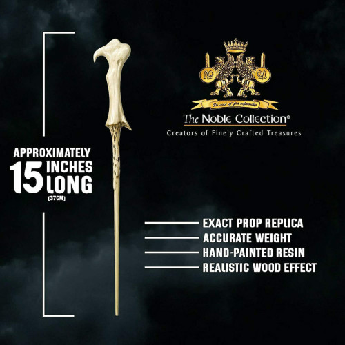 The Noble Collection Harry Potter: Lord Voldemort's Wand Ραβδί Ρεπλίκα μήκους 38εκ. σε Κλίμακα 1:1