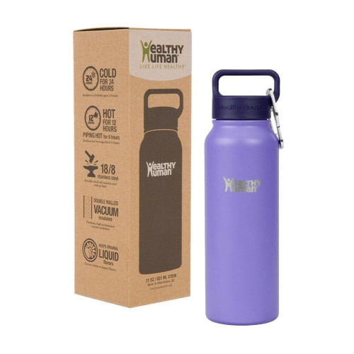 Healthy Human Stein Bottle Μπουκάλι Θερμός Λιλά 620ml