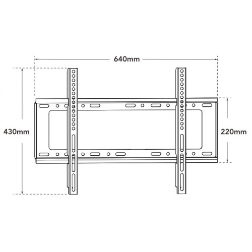 TECHLY ICA-PLB 262L ΒΑΣΗ ΣΤΗΡΙΞΗΣ ΤΟΙΧΟΥ ΓΙΑ ΤΗΛΕΟΡΑΣΗ LCD LED 30-70