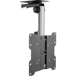 Techly ICA-CPLB 222 Αναδιπλούμενη βάση οροφής για LED TV / LCD 17 "-37" Μαύρο