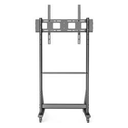 TECHLY ΒΑΣΗ ΔΑΠΕΔΟΥ ΜΕ ΡΟΔΕΣ ΓΙΑ ΤΗΛΕΟΡΑΣΗ LCD/LED 55-100" ΜΕ ΡΥΘΜΙΖΟΜΕΝΟ ΥΨΟΣ ICA-TR7412