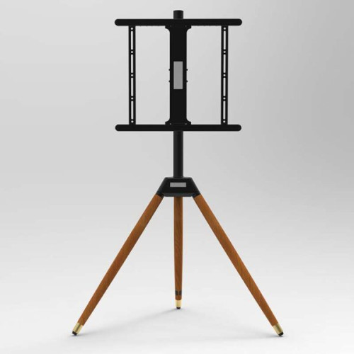 Βάση TV AXRED AX ARTISSIMO Επιδαπέδια Βάση Τηλεόρασης τρίποδη με φινίρισμα ξύλου 23″-60″ 35kg