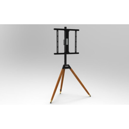 Βάση TV AXRED AX ARTISSIMO Επιδαπέδια Βάση Τηλεόρασης τρίποδη με φινίρισμα ξύλου 23″-60″ 35kg