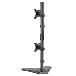 TECHLY ICA-LCD 2520V2 Επιτραπέζια βάση για 2 Οθόνες 17-32" με Βάση και Smartphone