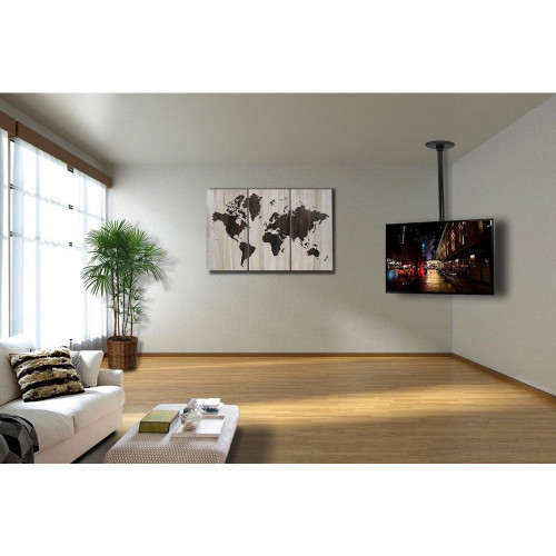 TECHLY ICA-CPLB 906 ΤΗΛΕΣΚΟΠΙΚΗ ΒΑΣΗ ΟΡΟΦΗΣ ΓΙΑ ΤΗΛΕΟΡΑΣΗ LED/LCD 23'-37'