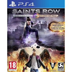 PS4 GAME - Saints Row IV Re-Elected & Gat Out of Hell