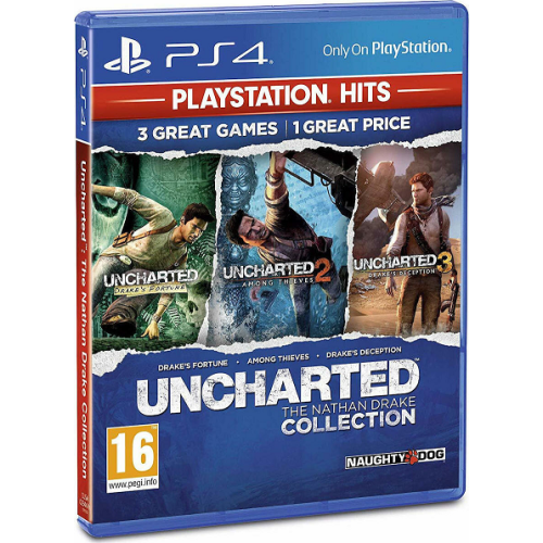 PS4 GAME - Uncharted The nathan drake Collection