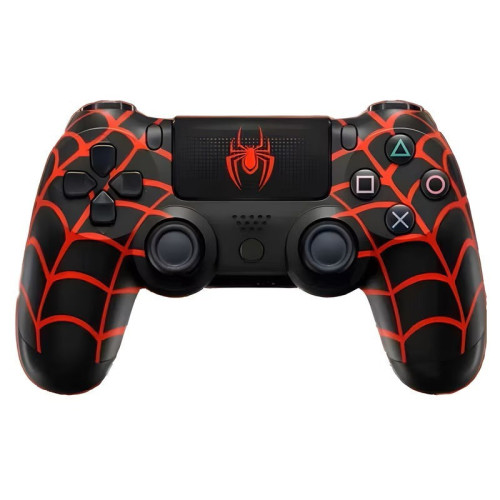 Doubleshock 4 Wireless Controller Spiderman Μαύρο