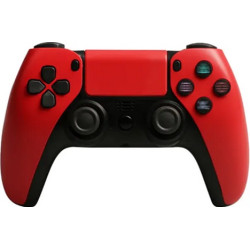 Double 4 Motor Vibration Wireless Controller for PS4 Κόκκινο