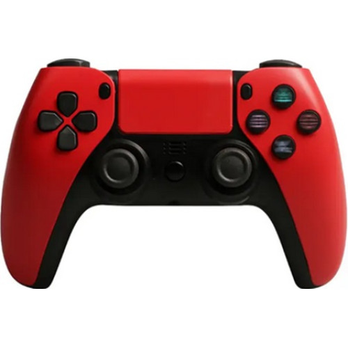 Double 4 Motor Vibration Wireless Controller for PS4 Κόκκινο