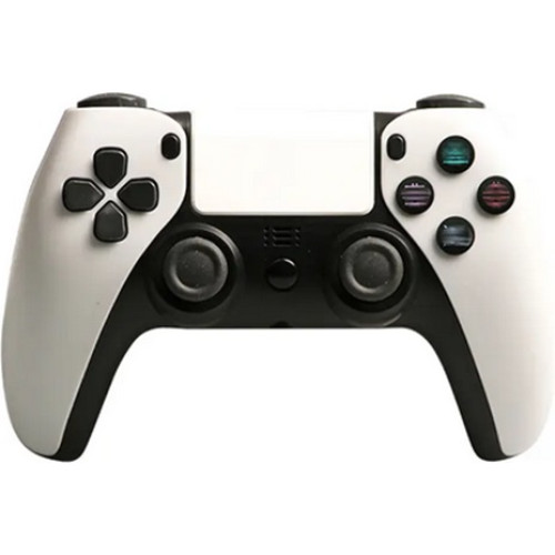 Double 4 Motor Vibration Wireless Controller for PS4 Λευκό