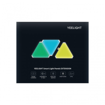 Yeelight Smart Light Panels Extension Διακοσμητικό Φωτιστικό με Φωτισμό RGB Hexagon LED