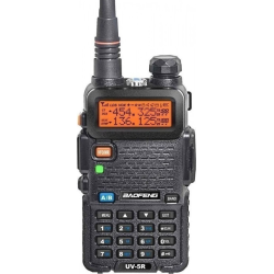 Baofeng UV-5R 5.8W Ασύρματος Πομποδέκτης UHF/VHF 5W με Μονόχρωμη Οθόνη