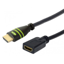 HDMI καλώδιο προέκτασης 4K 30Hz M/F 1.8m ICOC HDMI-4-EXT018