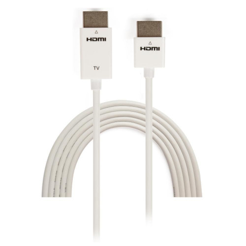 Techly ICOC HDMI-SL-030W Καλώδιο HDMI υψηλής ταχύτητας με Ultra Slim Ethernet 3 m