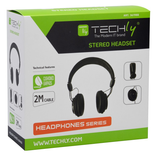 TECHLY ICC-HS736TY Στερεοφωνικά ακουστικά