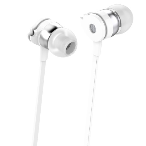 Techly SB-HP A1WHTY - In-Ear Ακουστικά με Μικρόφωνο