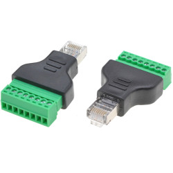 Techly IADAP TB8T-RJ45M Βύσμα κλέμας rj 45