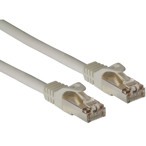 Techly Καλώδιο δικτύου Patch cable λευκό CCA Cat.6 F / UTP 5m