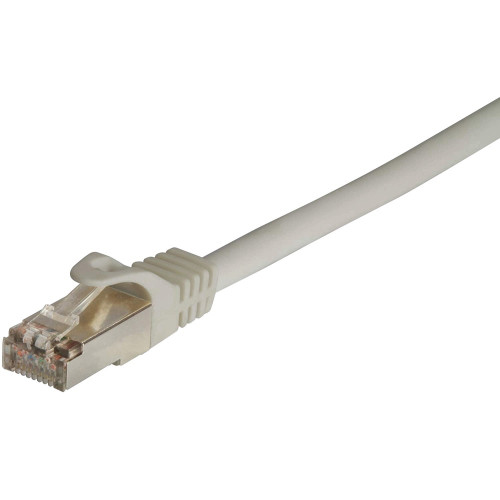 Techly Καλώδιο δικτύου Patch cable λευκό CCA Cat.6 F / UTP 5m