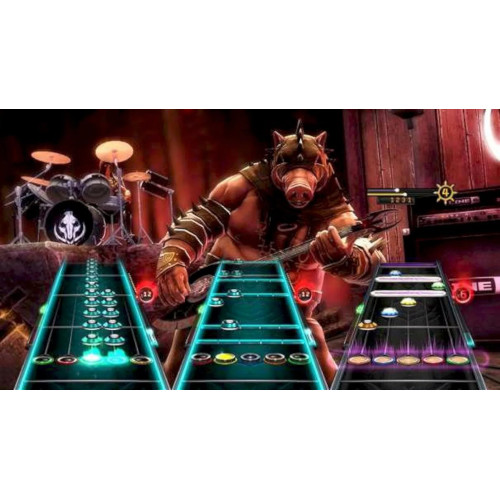 PS3 Guitar Hero WARRIORS OF ROCK Super Bundle Band Set κιτ παιχνιδιών GH playstation-3