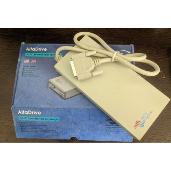 Amiga AlfaDrive 3.5 εξωτερική θήκη floppy disk