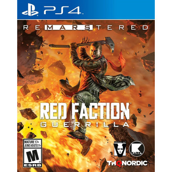 PS4 GAME - Red Faction Guerrilla Re-Mars-tered