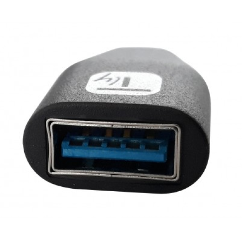 TECHLY IADAP-USB30-CMAFTY USB-C ™ Male to USB-A Female Adapter Black