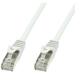 Techly Καλώδιο δικτύου Patch cable CCA Cat.6 F Λευκό SFTP LSZH 2m