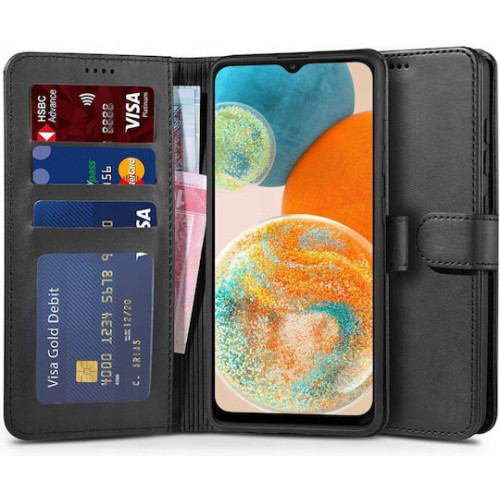 Tech-Protect Wallet Δερματίνης Μαύρο (Galaxy A23)