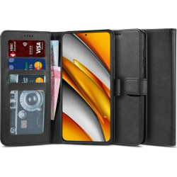 Tech-Protect Wallet 2 Wallet Δερμάτινο Μαύρο (Poco F3 / Mi 11i)