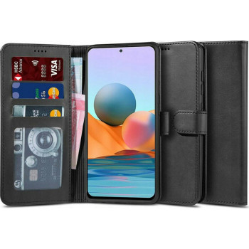 Tech-Protect Tech-Protect Wallet Δερματίνης Μαύρο (Redmi Note 10 Pro)