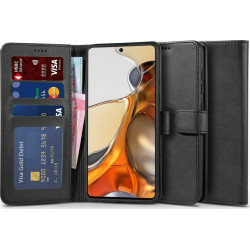 Tech-Protect Wallet 2 Wallet Δερματίνης Μαύρο (Xiaomi 11T/11T Pro)