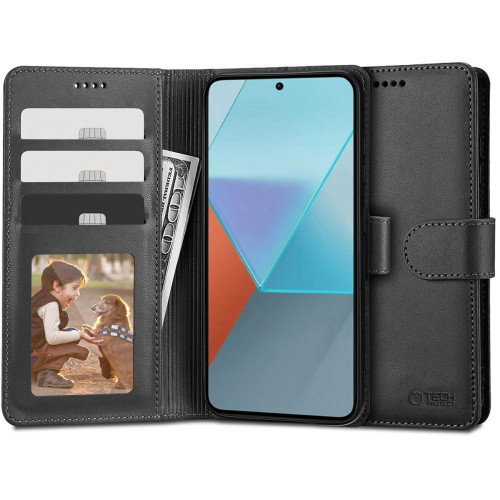 Tech-Protect Wallet Μαύρο (Redmi Note 13 4G)