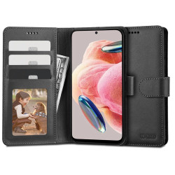 Tech-Protect Wallet Δερματίνης Μαύρο (Redmi Note 12 4G)
