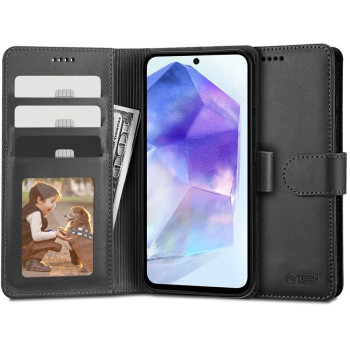 Tech-Protect Wallet Μαύρο (Samsung Galaxy A55 5G)
