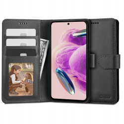Tech-Protect Wallet Δερματίνης Μαύρο (Redmi Note 12S)