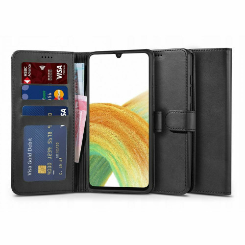 Tech-Protect Wallet Δερματίνης Μαύρο (Galaxy A33)